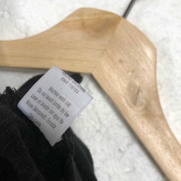 Poof medium black boho lace blend top - Picture 8 of 8